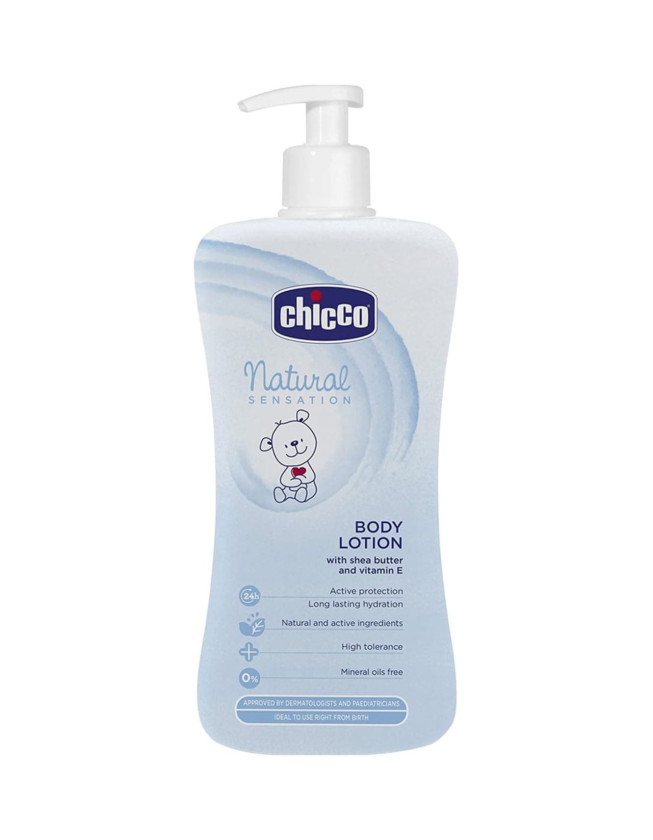 Chicco Body Lotion Nat Sens 500ML Intl (Chi-00007944100000)