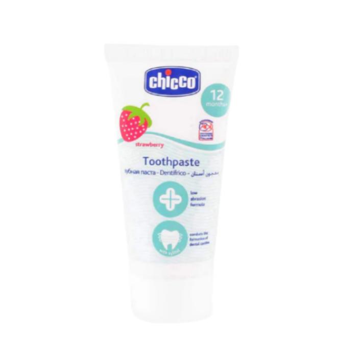 Chicco Toothpaste Strawberry 12M+ 15ML (Chi-00091035900000)