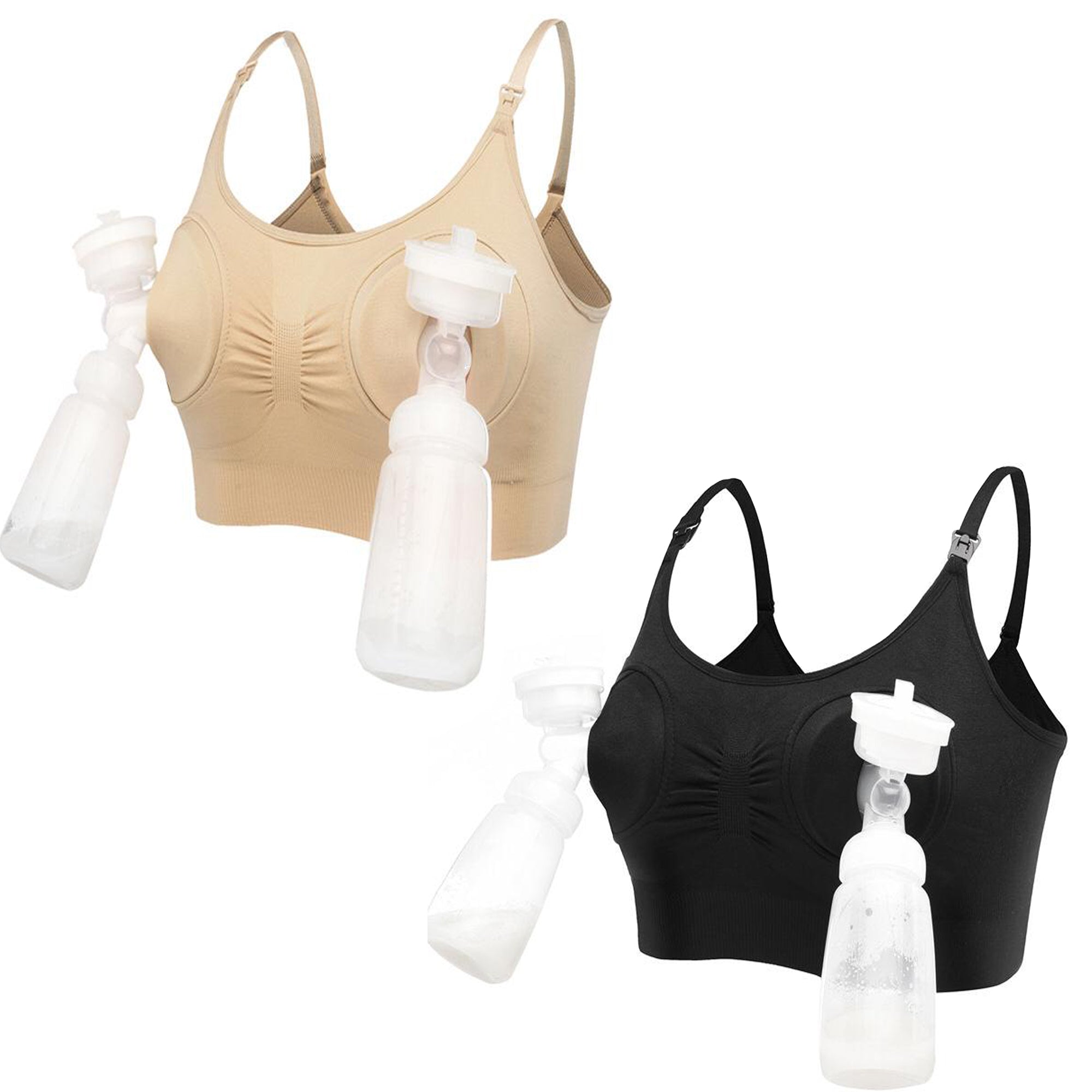 The Cozy Hands Free & Snuggle me Everyday Combo of Nursing Bra - Mix & Match