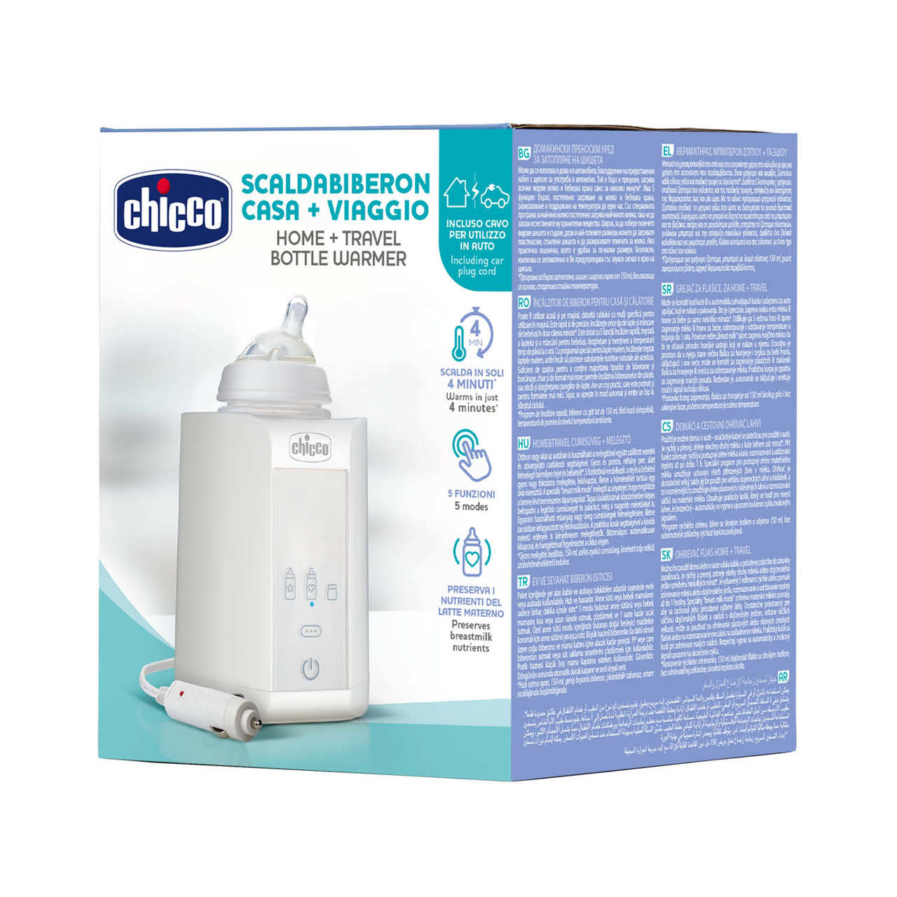 Chicco Bottle Warmer Home+Travel (Chi-00007389100000)