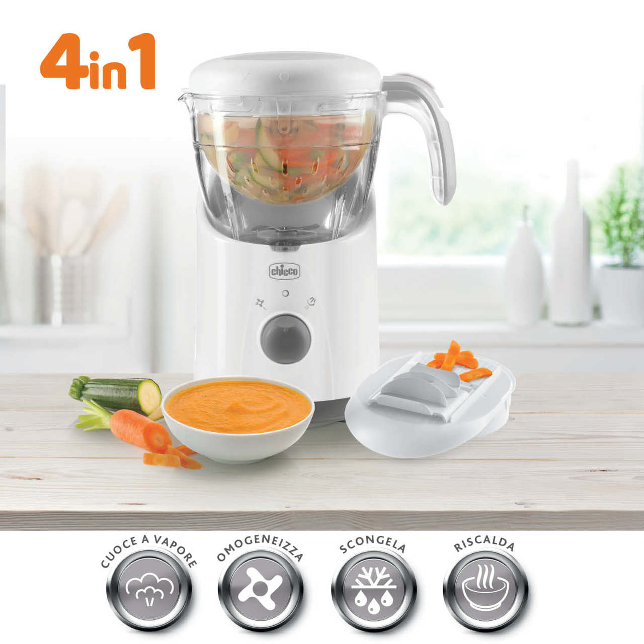 Chicco Steam Cooker Easy Meal (Chi-00007656000000)