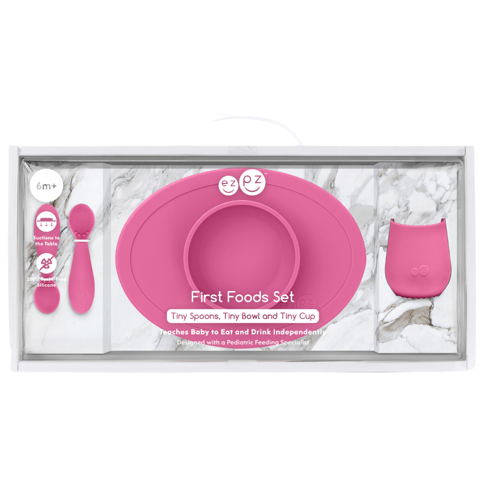 EzPz – First Foods Set-Pink