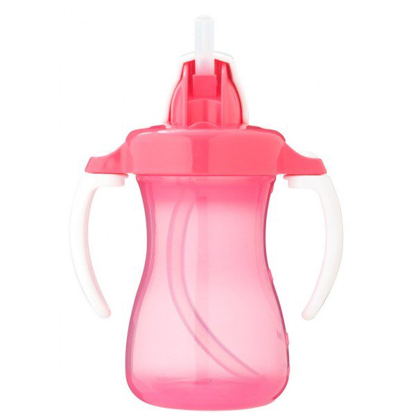 Pgeon Petite Straw Bottle 150Ml, (Pink)