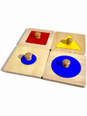 TMS – 4 Single Shape Puzzle Set