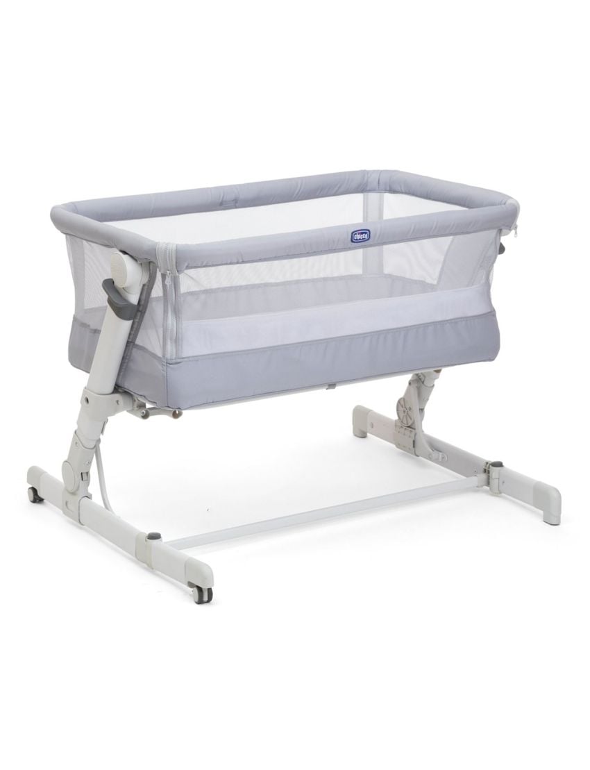 Crib Next2Me Pop Up Cosleeping Grey Mist