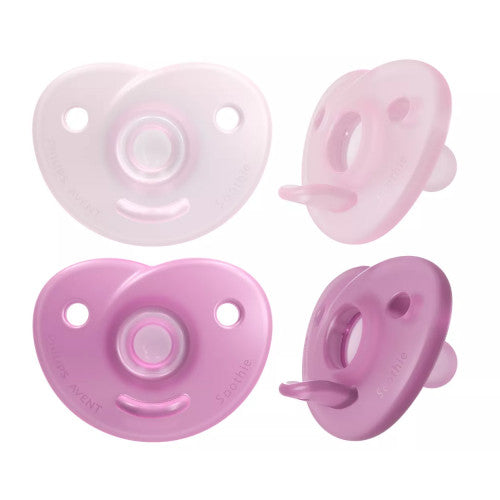 Philips Avent CURVED SOOTHIE GIRL 0-6M