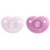 Philips Avent CURVED SOOTHIE GIRL 0-6M