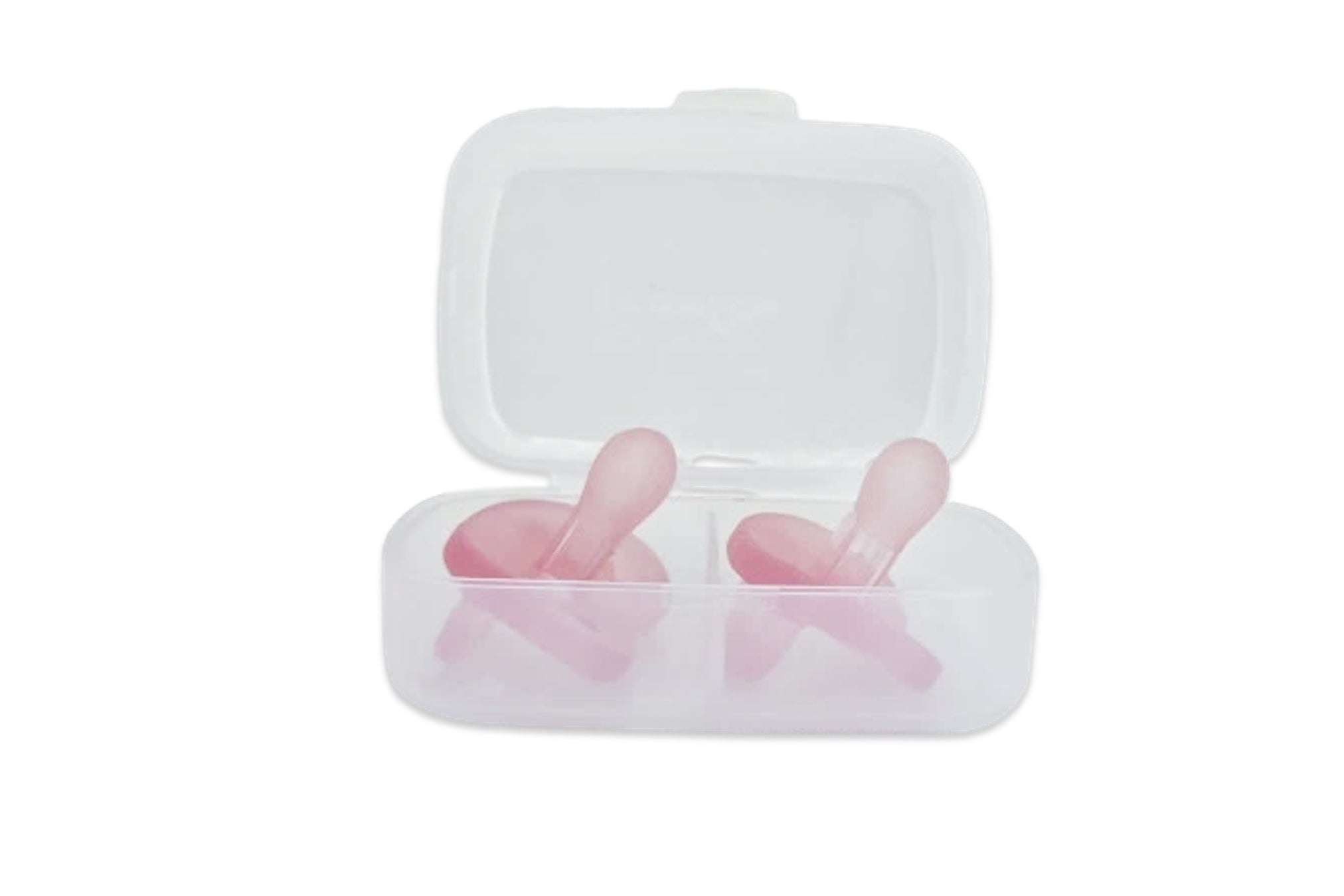 Spectra Soft Silicone Pacifier With Sterilizer Friendly Case - Pink