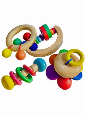 TMS – Coloured Rattle Set