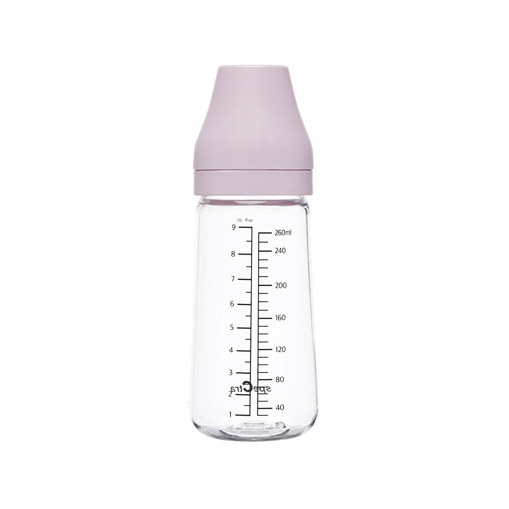 Spectra Leak Proof Straw Bottle - PA Baby Bottle Lavender 260 ML