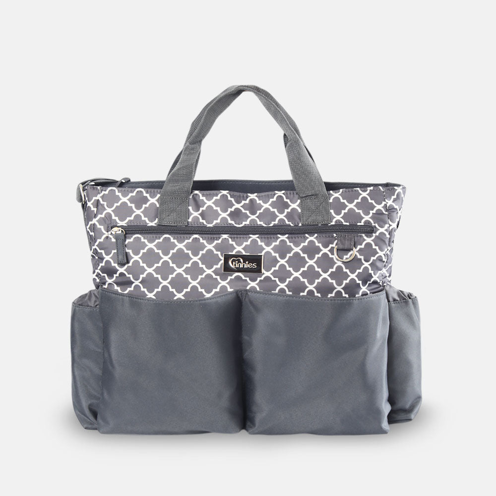 Baby Diaper Bag Grey