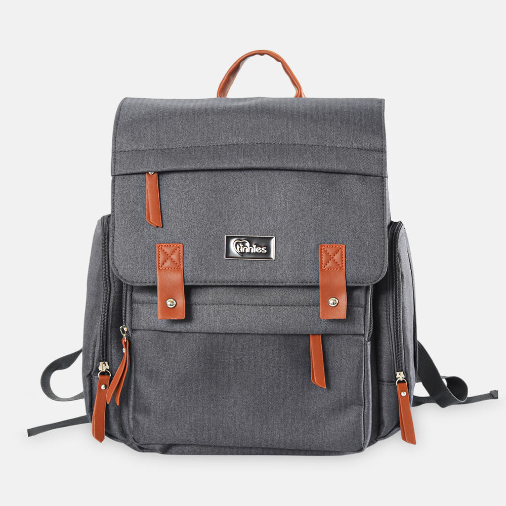 Baby Diaper Bag Pack Grey