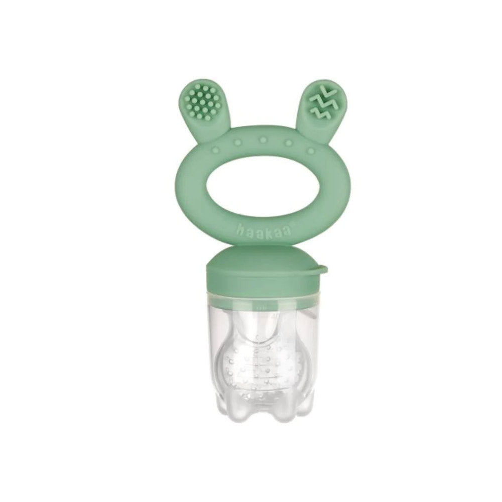 Haakaa Fresh Food Feeder & Cover Set (4m+) – Pea Green