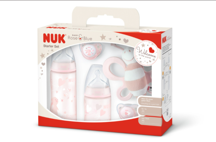 NUK Baby Rose Starter Set