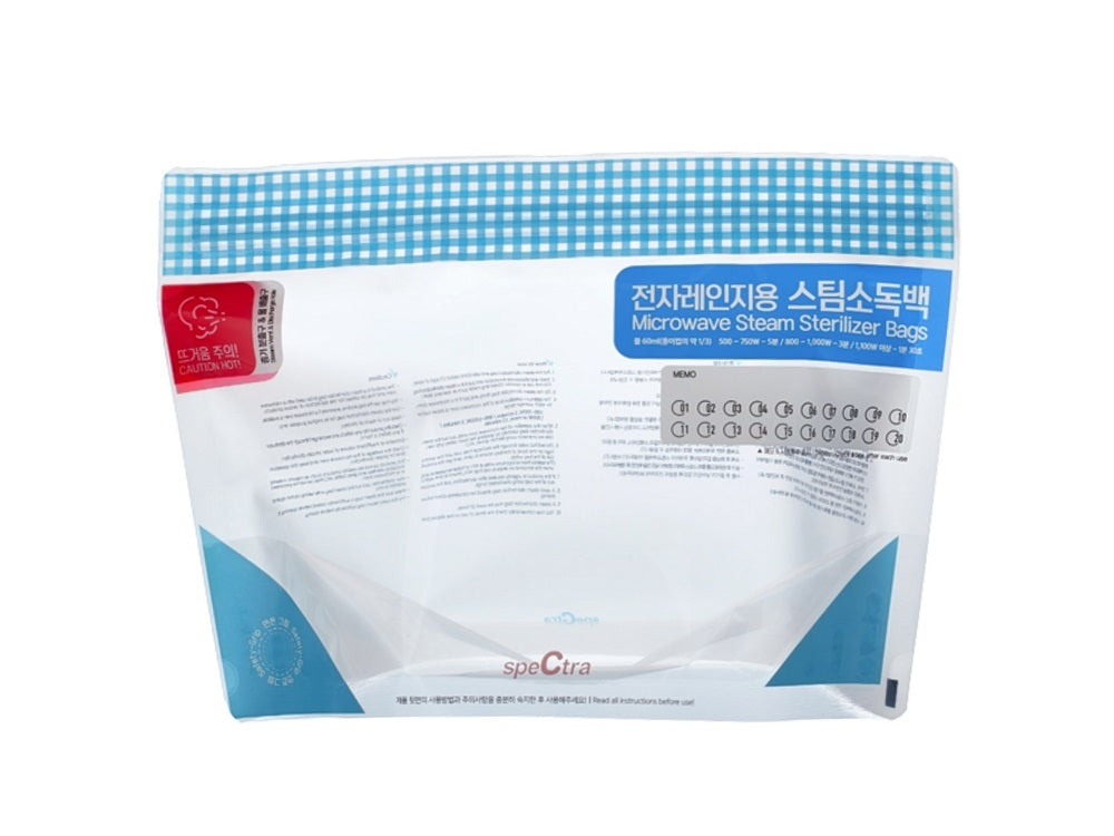 Spectra Microwave Steam Steriliser Bags