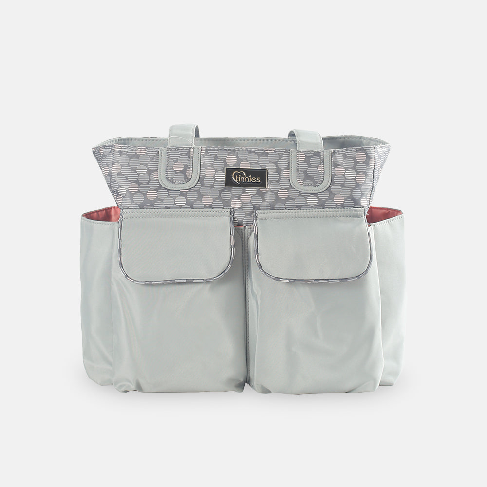 Tinnies Baby Diaper Bag Dotted