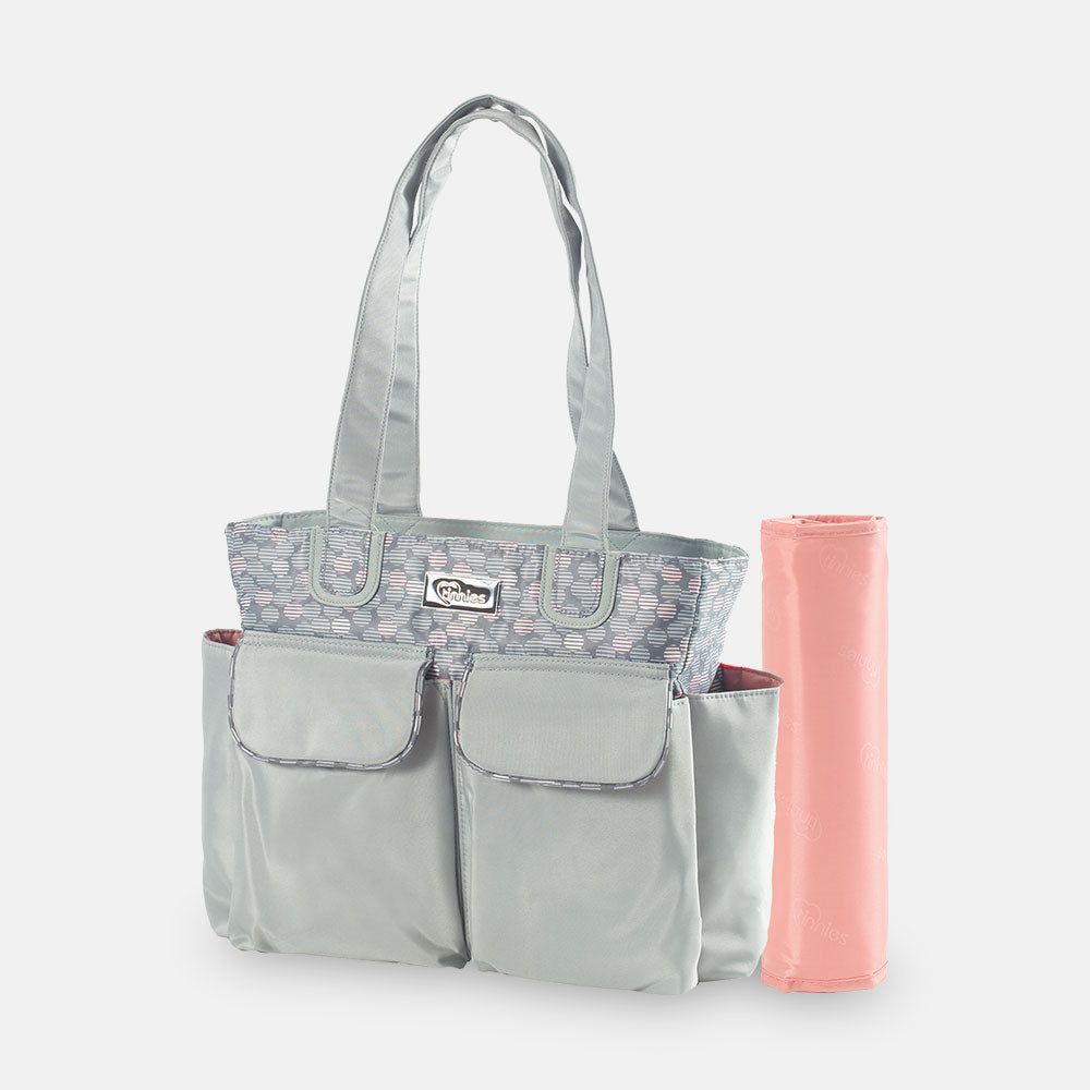 Tinnies Baby Diaper Bag Dotted