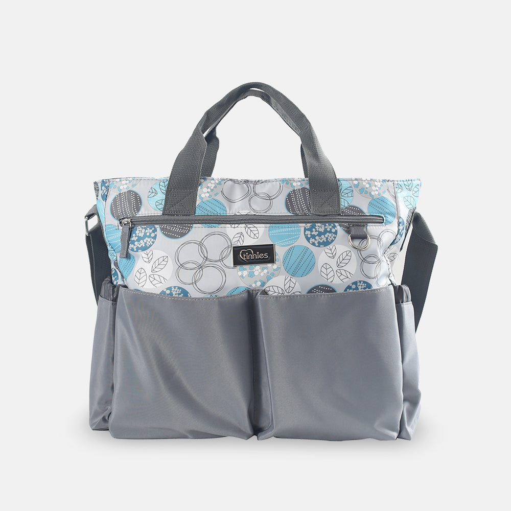 Tinnies Baby Diaper Bag Circle-Leaf