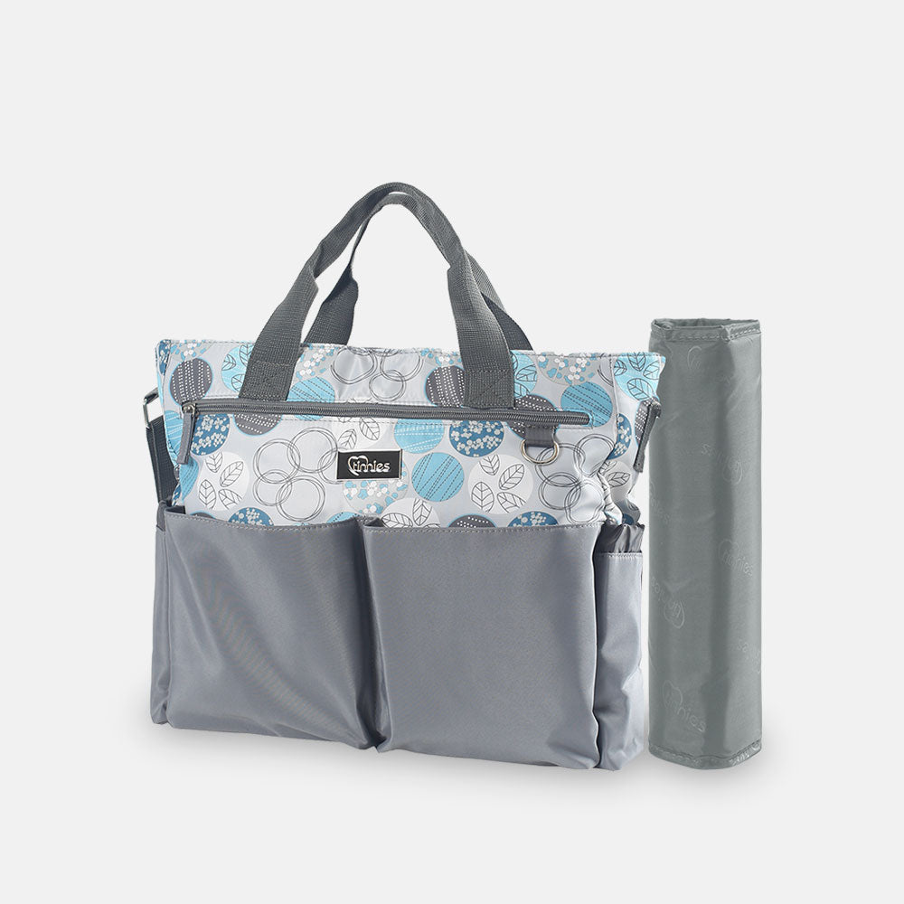 Tinnies Baby Diaper Bag Circle-Leaf