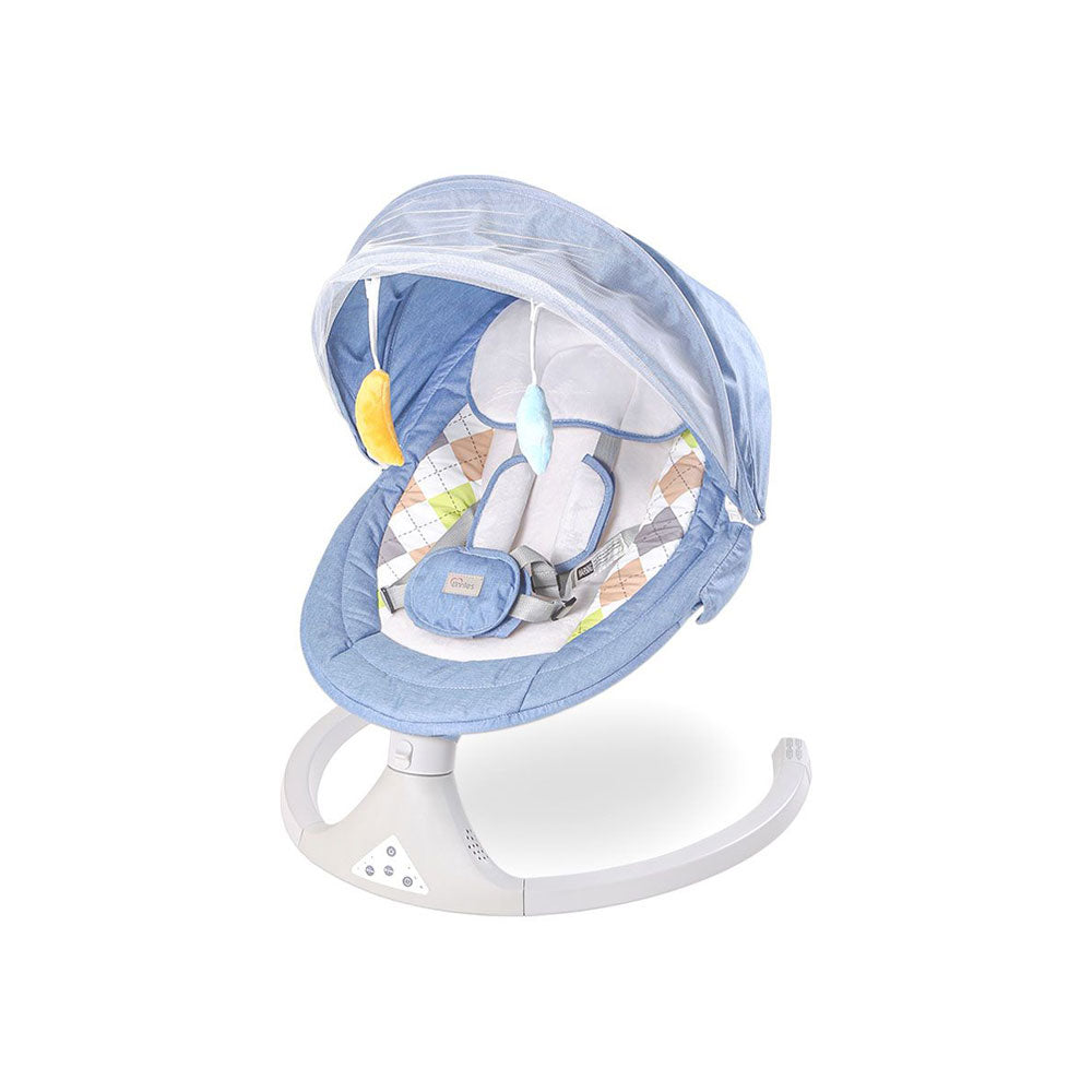 Tinnies Auto Baby Swing – Blue