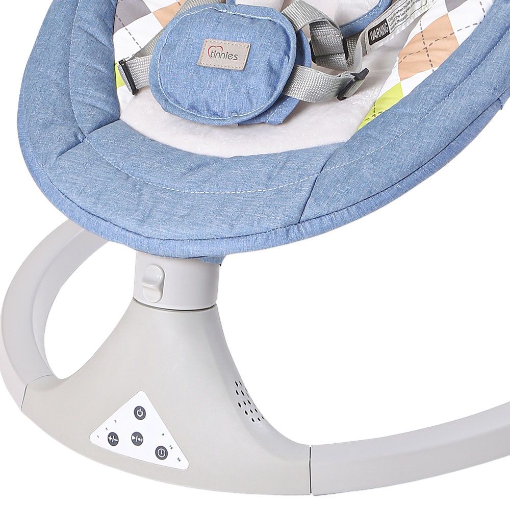 Tinnies Auto Baby Swing – Blue