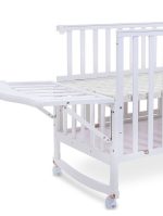 Tinnies Wooden Cot – White