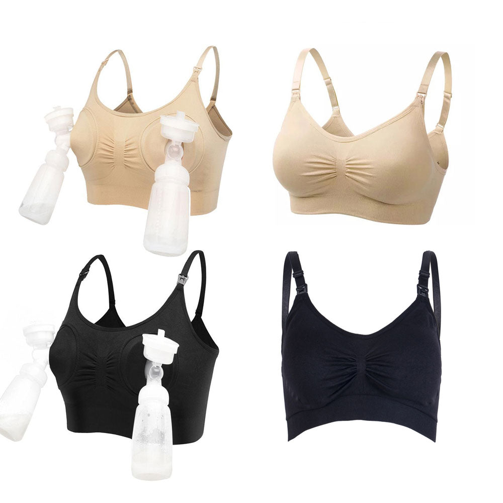 The Cozy Hands Free & Snuggle me Everyday Combo of Nursing Bra - Mix & Match