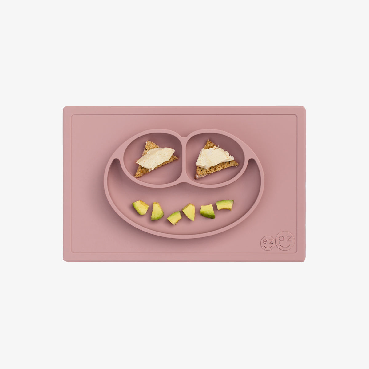 Ezpz – Happy Mat Plate – Blush