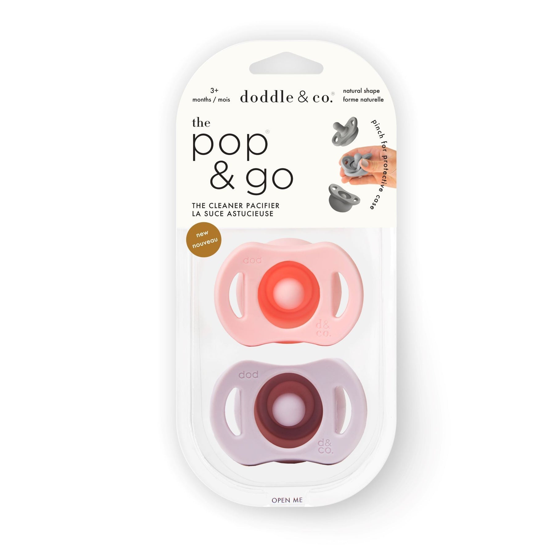 Pop & Go Pacifiers (MULTI COLOR)