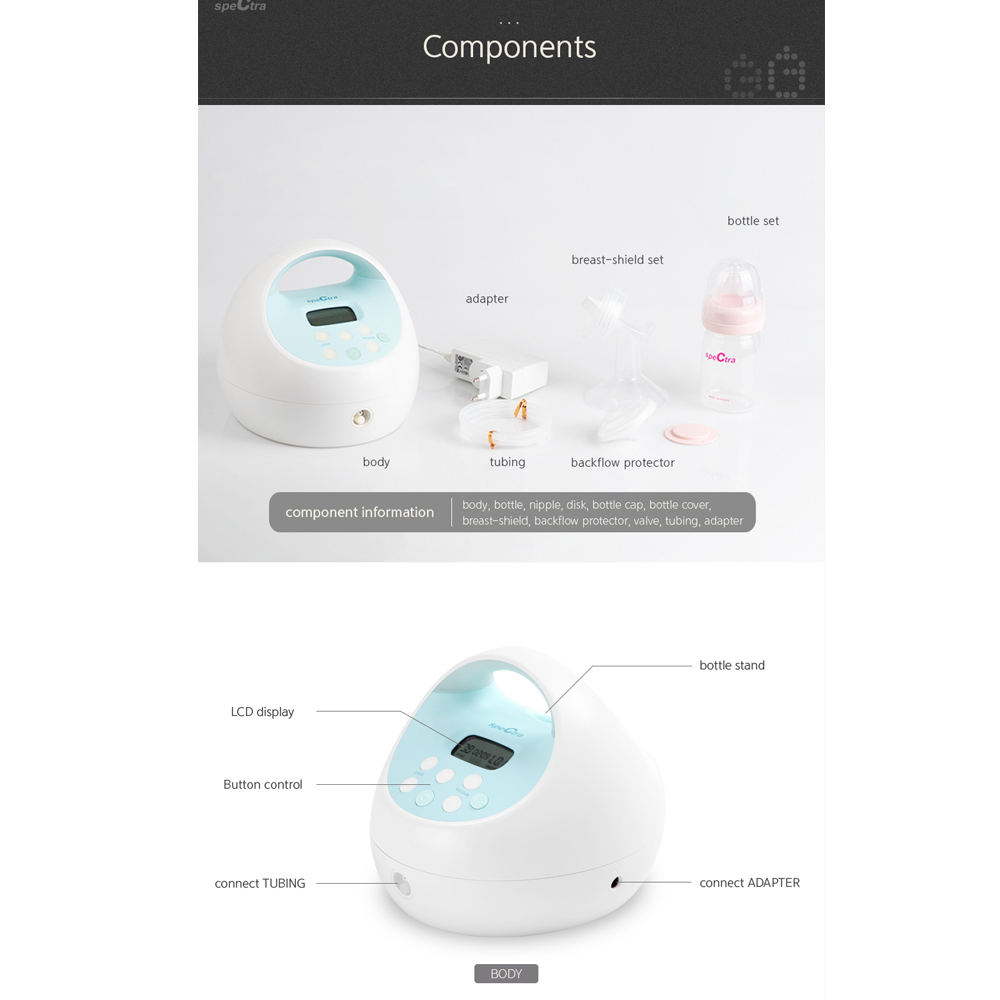 Spectra S1 Plus Hospital Grade Double Electric Breast Pump