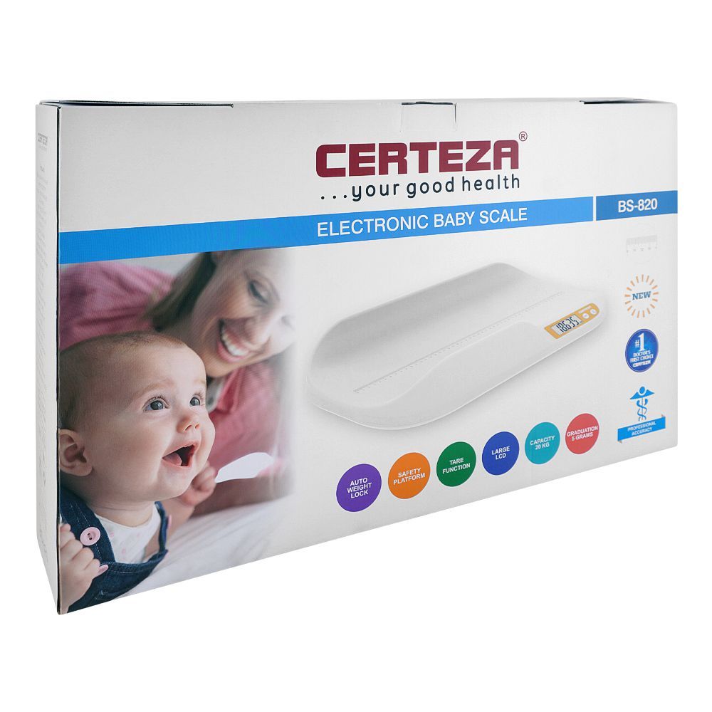 CERTEZA BS-820 Electronic Baby Scale