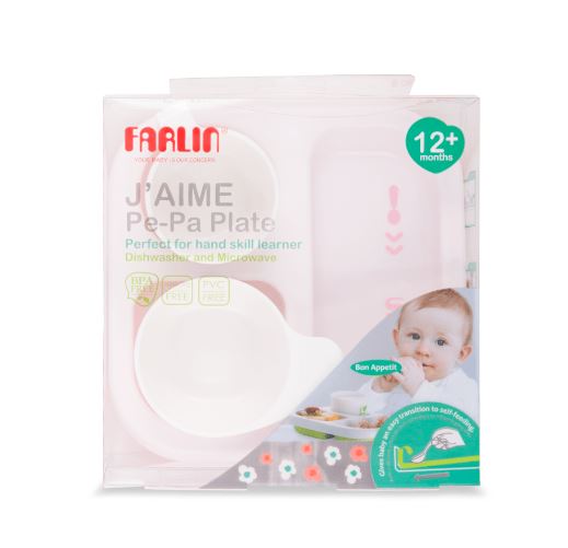 Farlin - Pe-Pa Feeding Set (Pink)