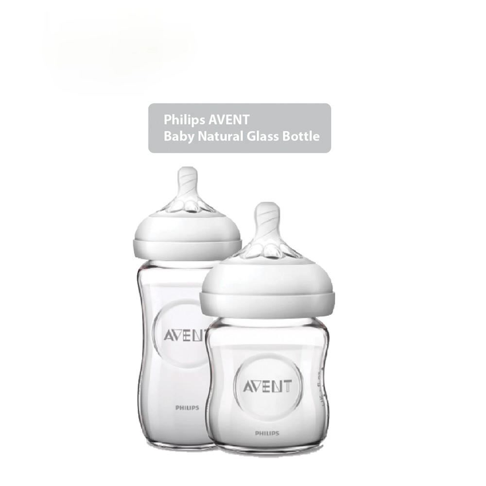 Philips AVENT Baby Natural Glass Bottle