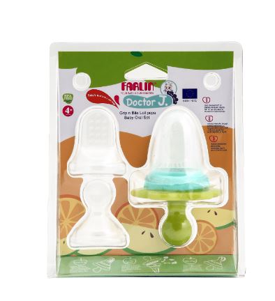 Farlin - Grip N Bite Lolipop Baby Oral Set Green