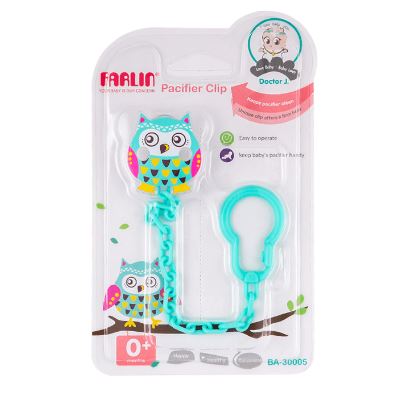 Farlin Pacifier Clip Blue