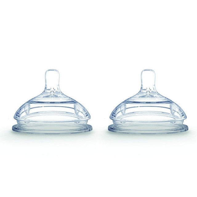 Comotomo - Silicone Replacement Nipples 0-3m Slow Flow 2pc