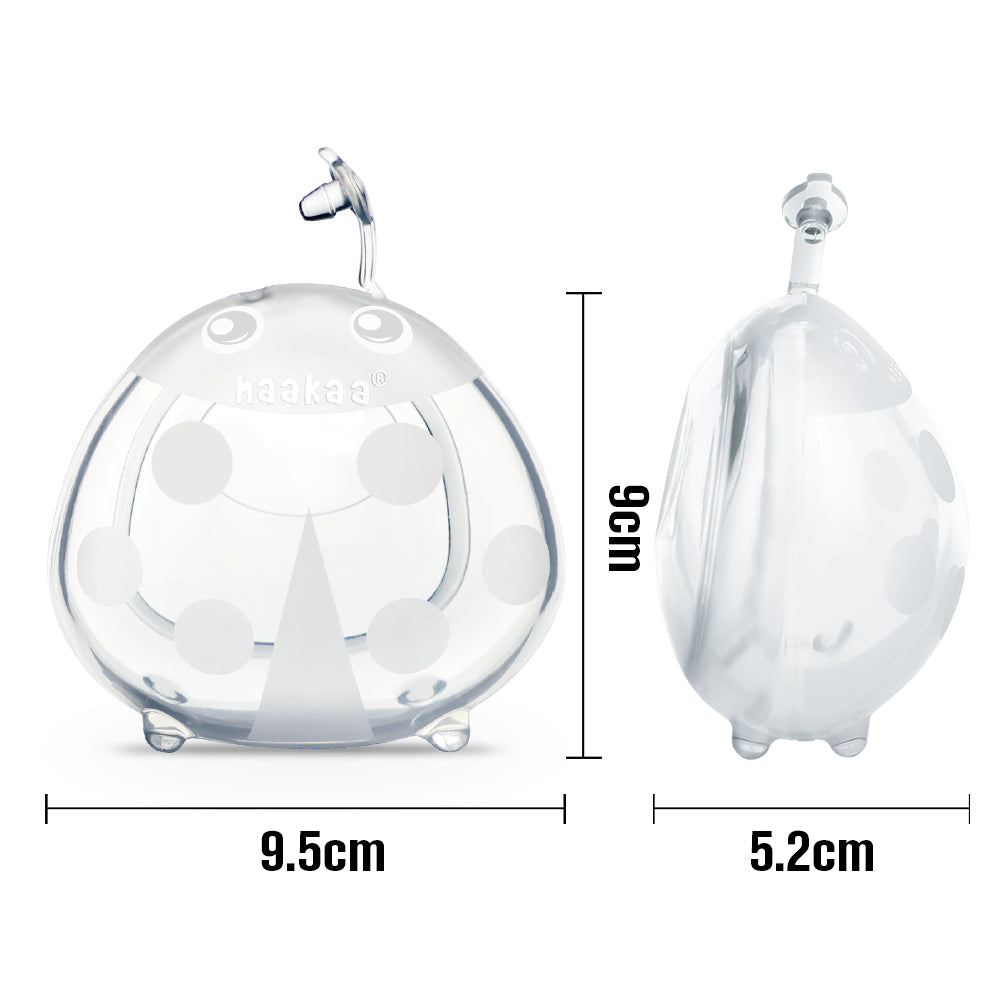 Haakaa Ladybug Silicone Breast Milk Collector 1 Piece - 2.5 oz./75ml