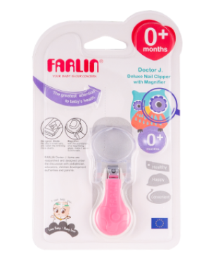 Farlin - Deluxe Nail Clipper W/ Magnifier