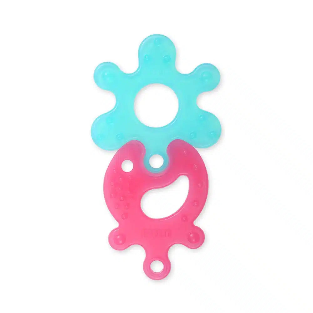 Farlin Teether &amp; Soother Combo(Blue &amp; Pink)