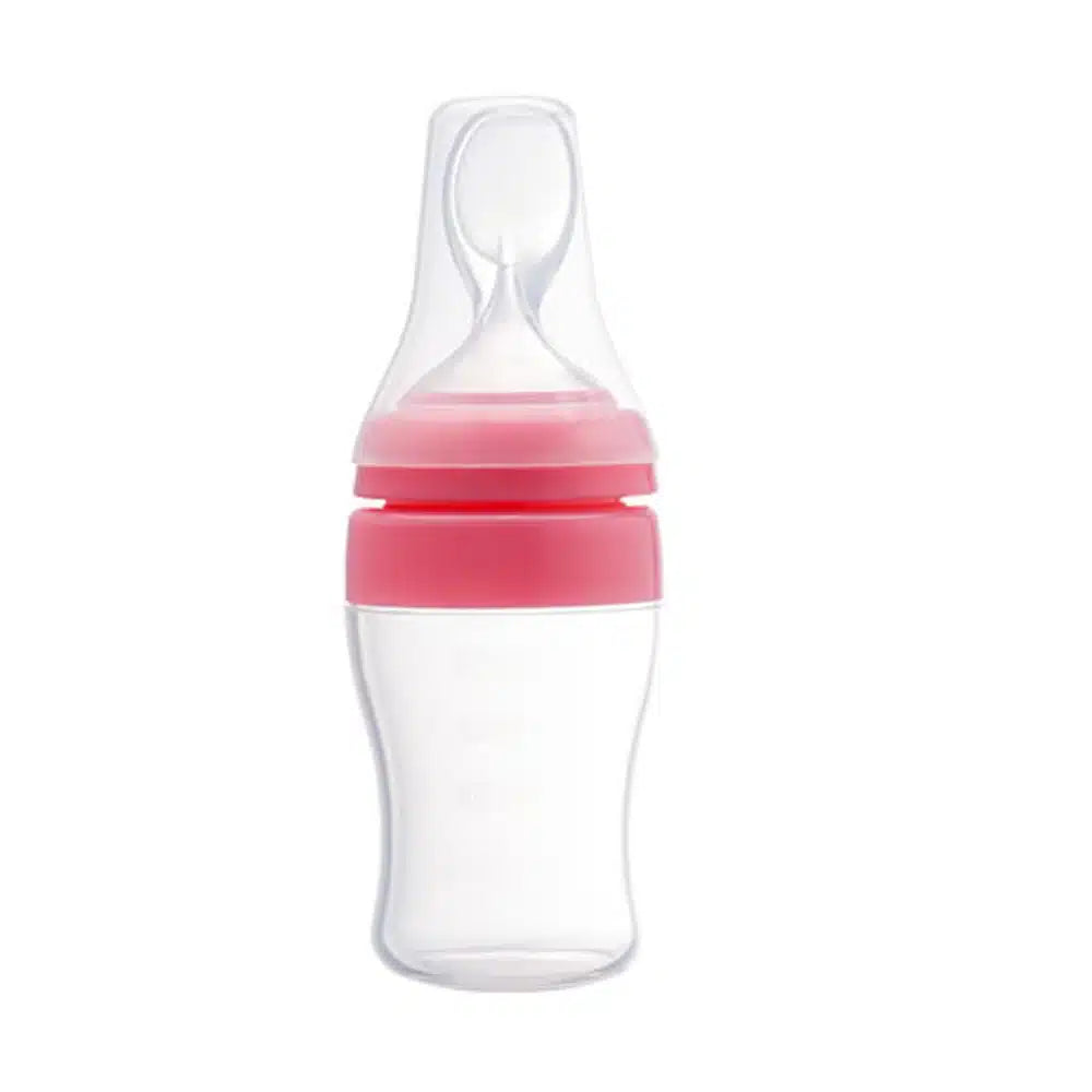 Farlin Transbottle Ii Silicone Feeder Pink