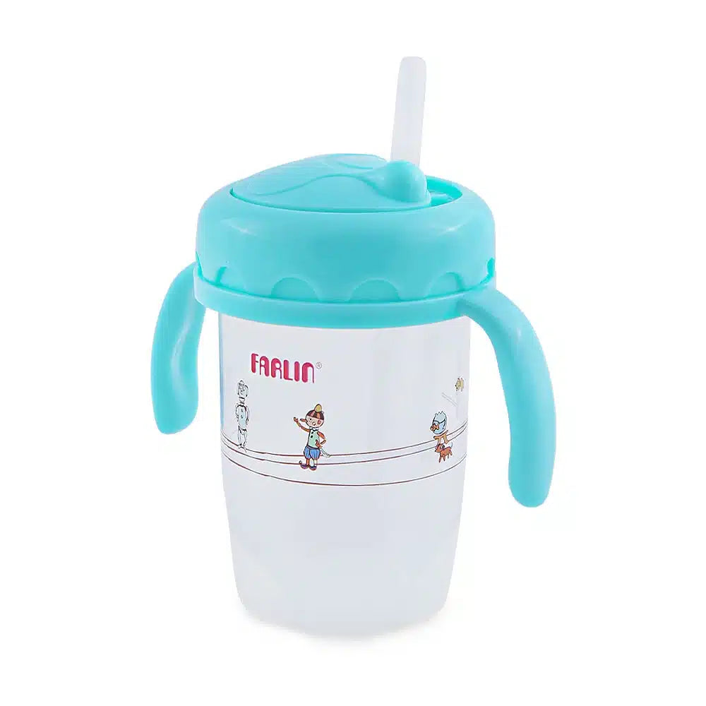 Farlin Straw Training Cup AET-012-C-BLUE