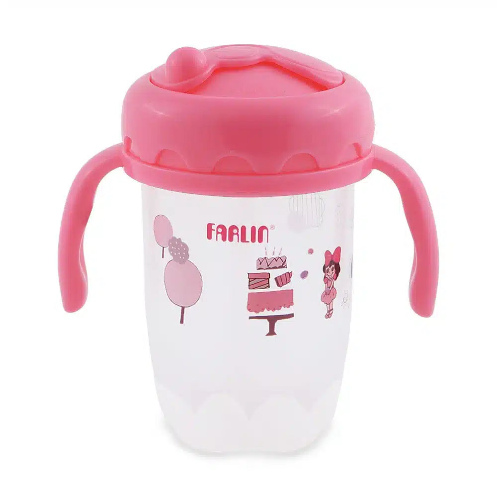 Farlin Straw Training Cup AET-012-C-PINK