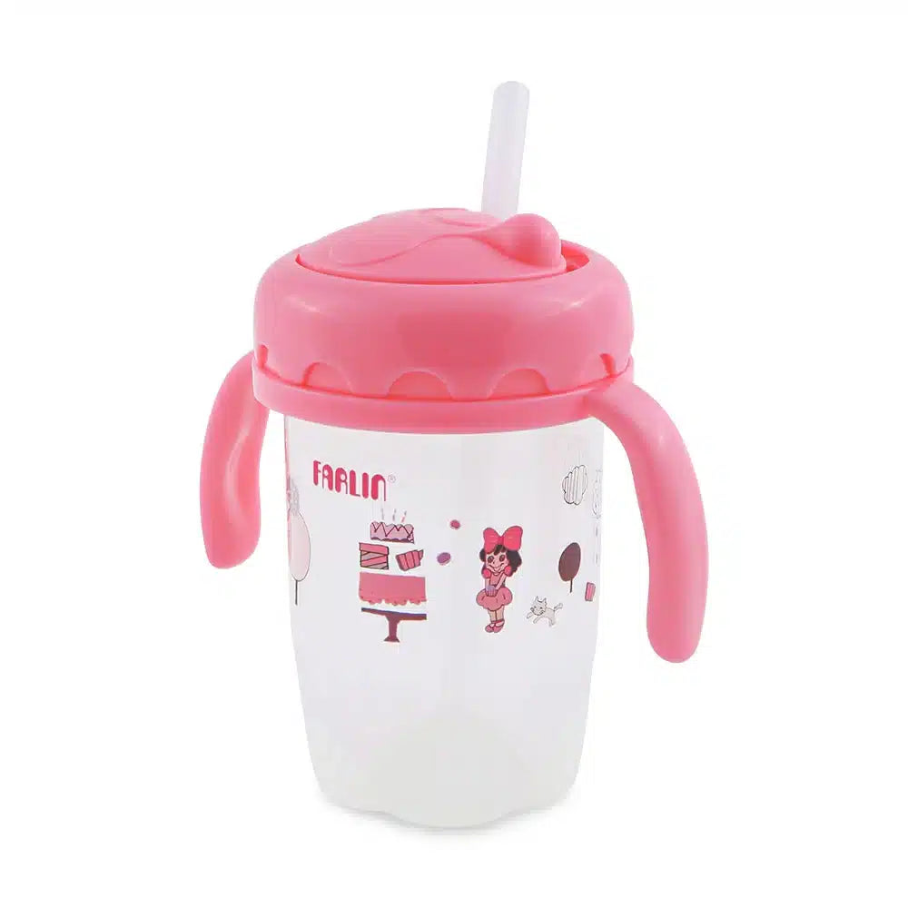 Farlin Straw Training Cup AET-012-C-PINK