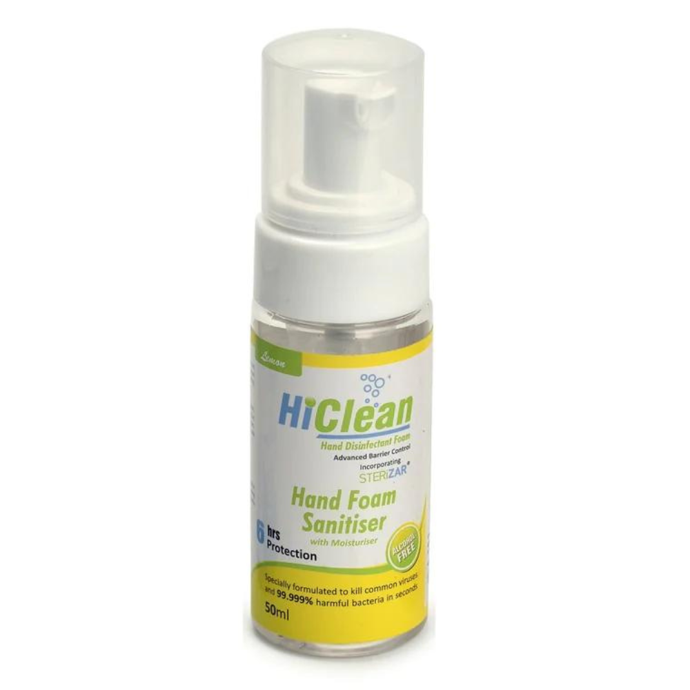 HiClean Hand Foam Sanitiser (Lemon) - 50ml