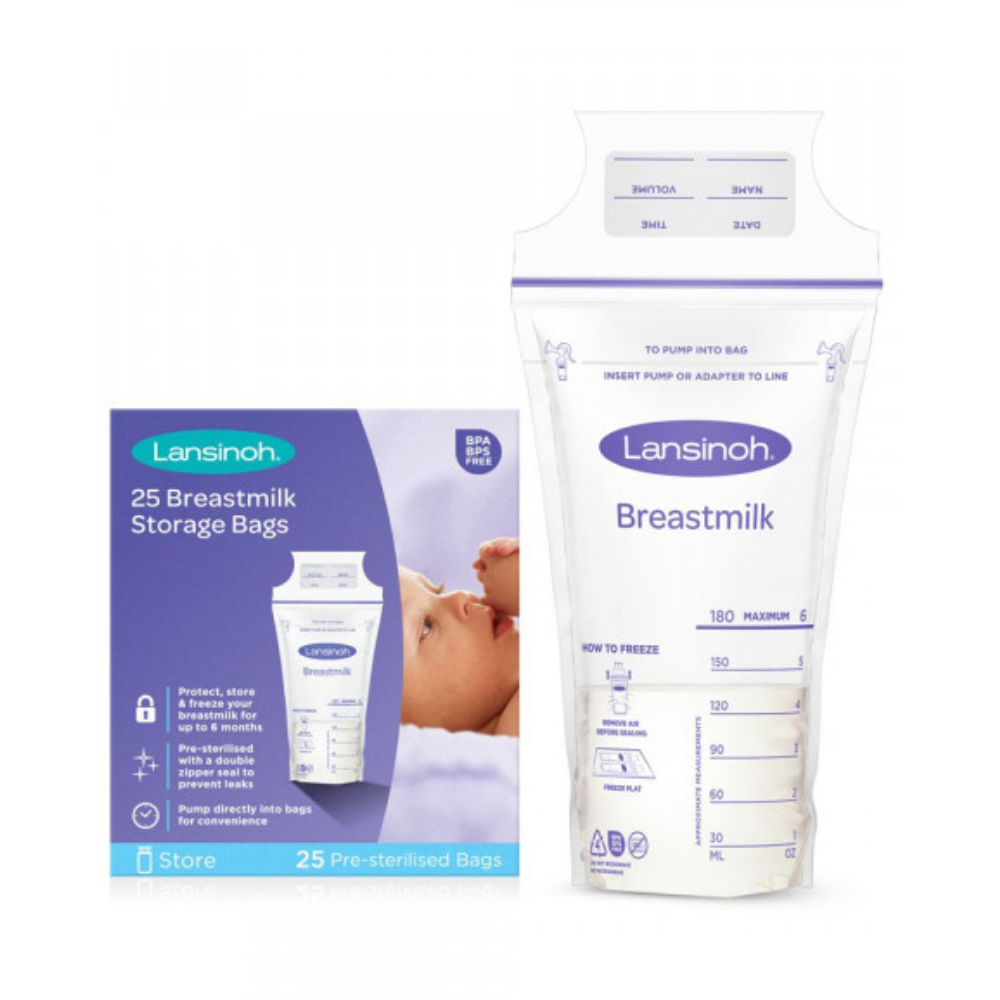 Lansinoh - Breastmilk Storage Bags (25 Count)