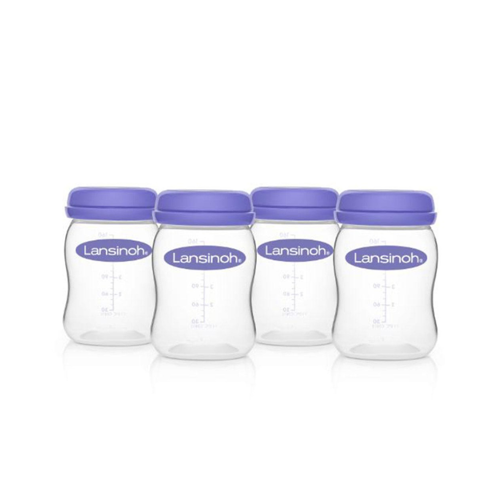 Lansinoh - Breastmilk Storage Bottles (Pack of 4)