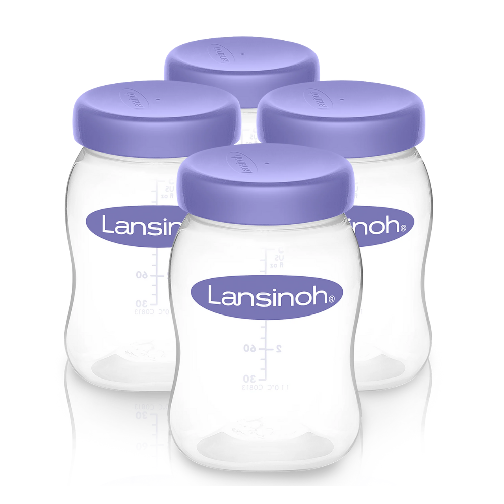 Lansinoh - Breastmilk Storage Bottles (Pack of 4)