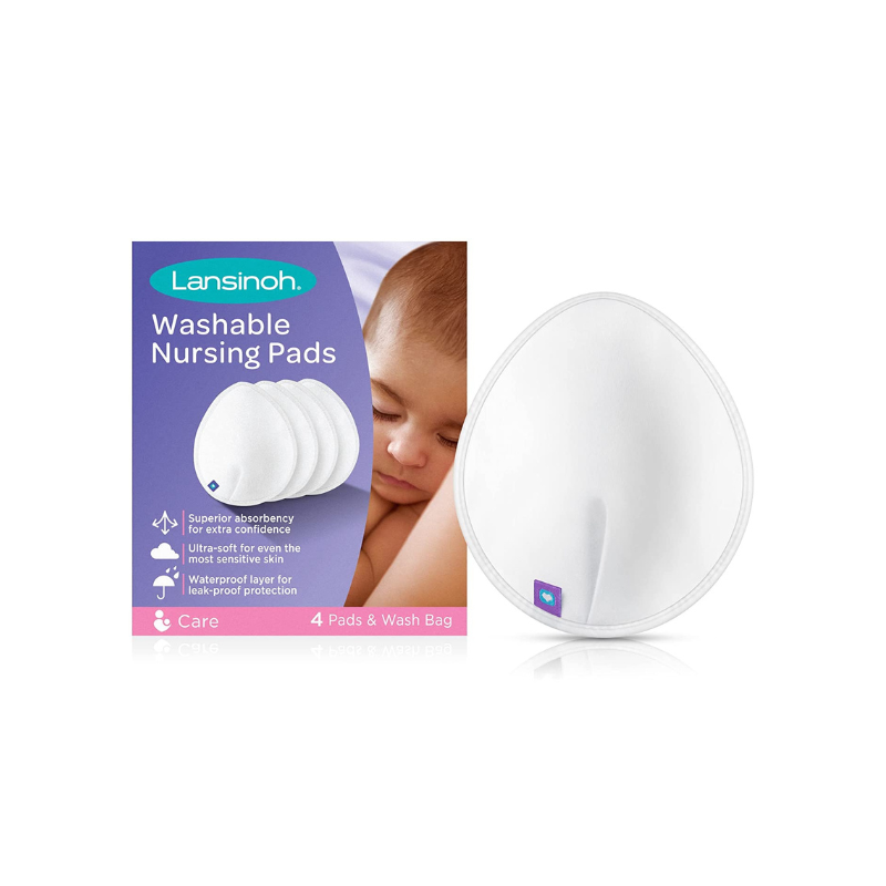 Lansinoh Washable Nursing Pads 4's