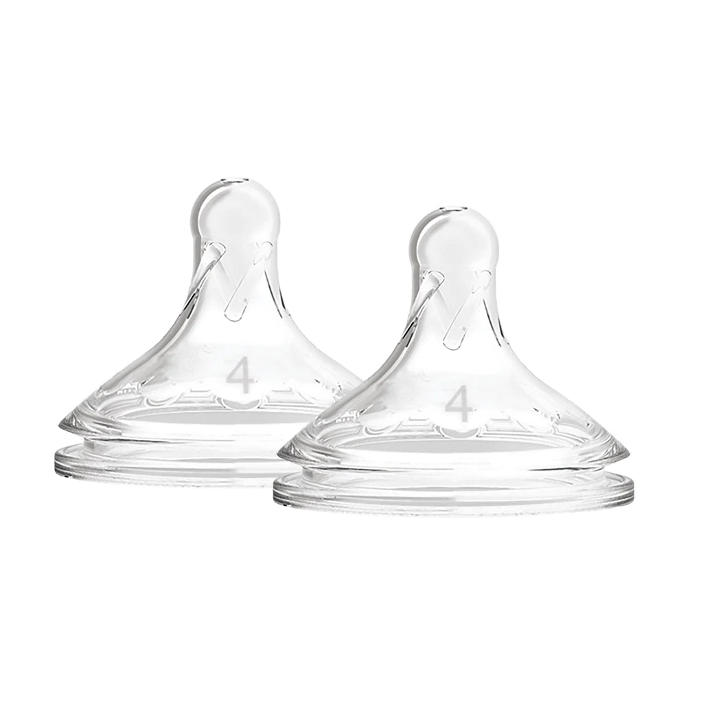 Dr Brown's Level 4 Silicone Wide Neck Nipples (2pk)