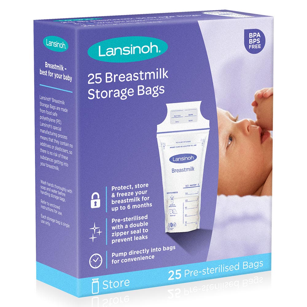 Lansinoh - Breastmilk Storage Bags (25 Count)